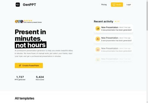GenPPT - AI PowerPoint Generator GenPPT - AI PowerPoint Generator
