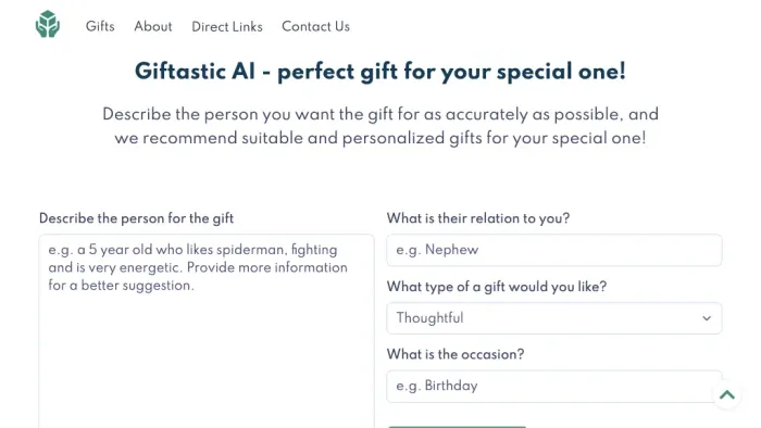 GiftasticAI GiftasticAI