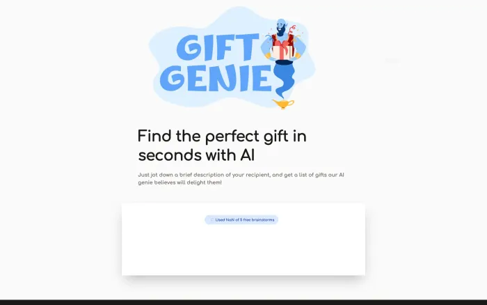 Gift Genie AI Gift Genie AI