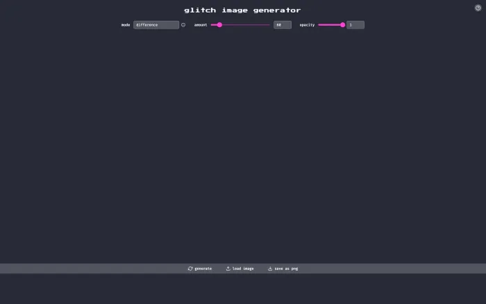 Glitch Image Generator Glitch Image Generator