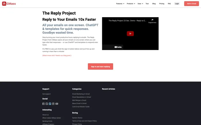 The Reply Project The Reply Project