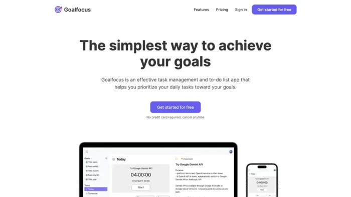 GoalFocus GoalFocus