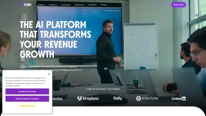 Gong - Revenue Intelligence Platform Gong - Revenue Intelligence Platform