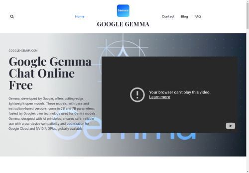 Google Gemma Chat Google Gemma Chat