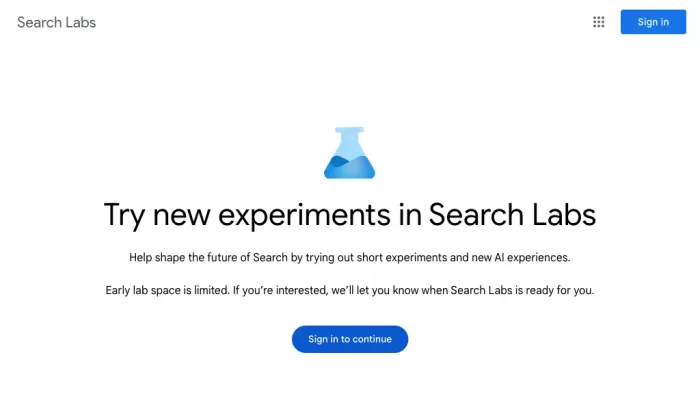 Google Search Labs Google Search Labs