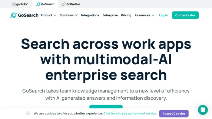 GoSearch AI Enterprise Search GoSearch AI Enterprise Search