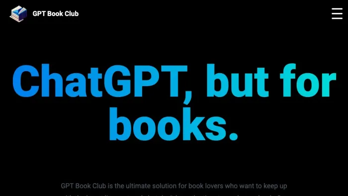 GPT Book Club GPT Book Club