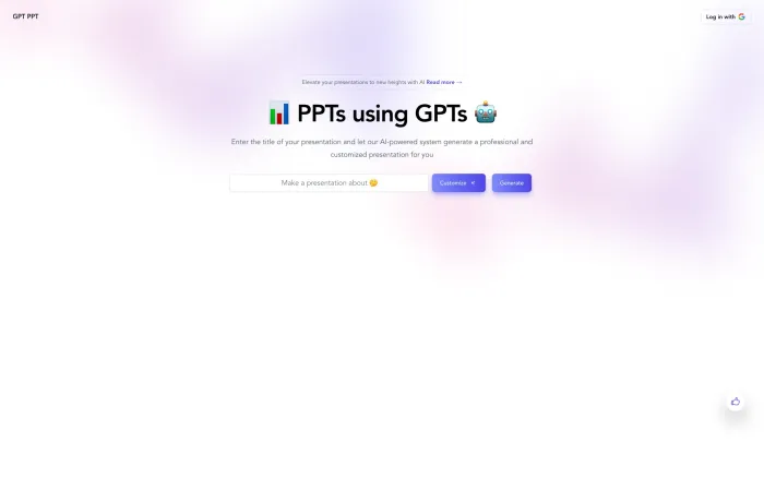 GPT-PPT GPT-PPT