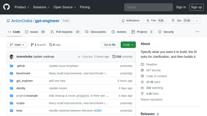 GPTEngineer GPTEngineer