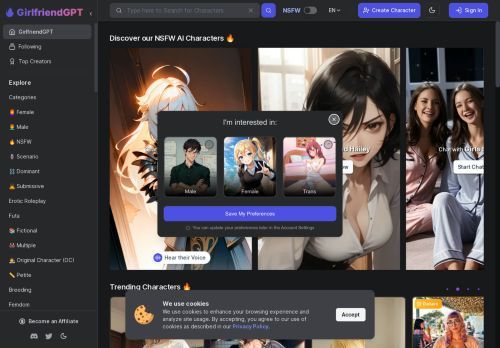 GirlfriendGPT - The AI Companion Chatroom GirlfriendGPT - The AI Companion Chatroom