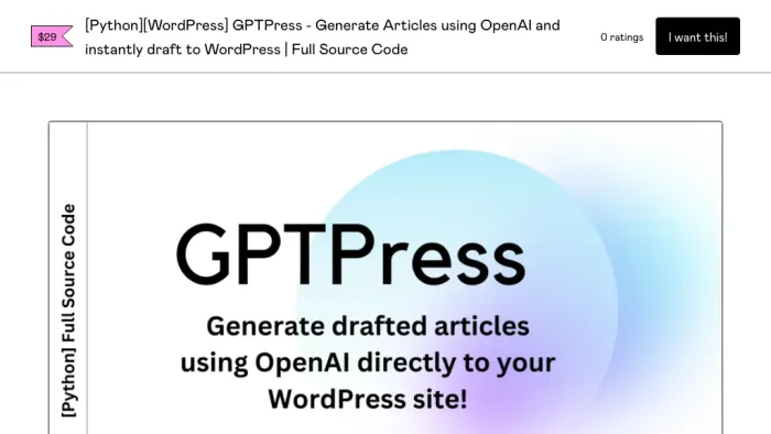 GPTPress GPTPress
