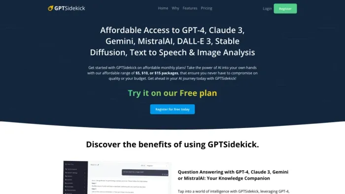 GPTSidekick GPTSidekick