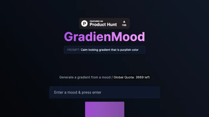 GradienMood GradienMood