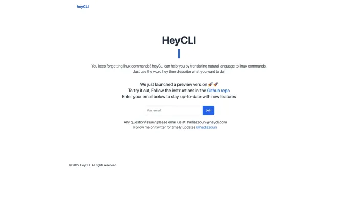 HeyCLI HeyCLI