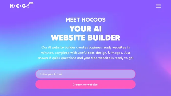 Hocoos AI Website Builder Hocoos AI Website Builder