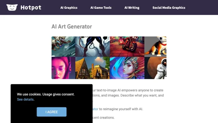 Hotpot Art Generator Hotpot Art Generator
