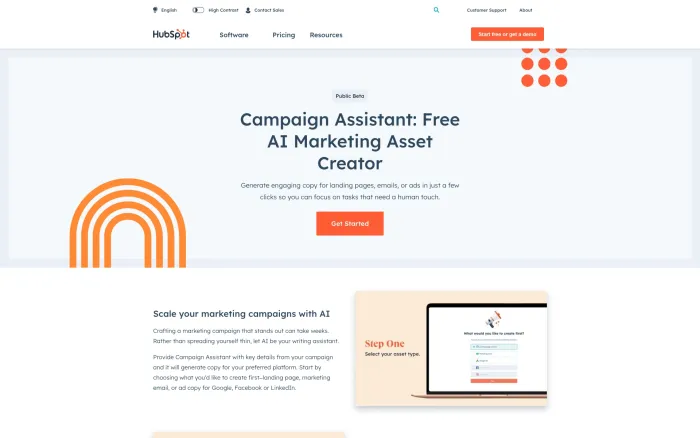 HubSpot Campaign Assistant HubSpot Campaign Assistant
