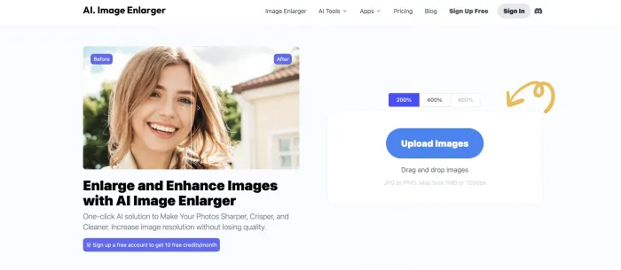 AI Image Enlarger AI Image Enlarger
