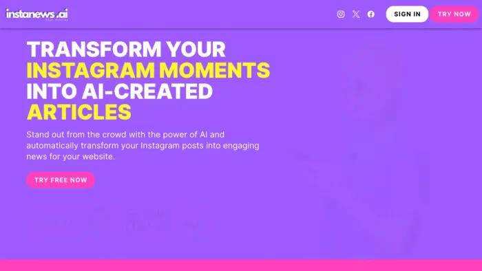 InstaNews.ai InstaNews.ai