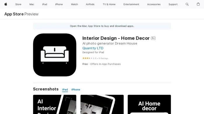 Interior AI - Design any space Interior AI - Design any space