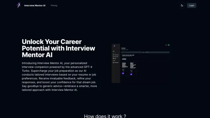 Interview mentor AI Interview mentor AI