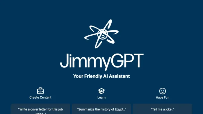JimmyGPT JimmyGPT