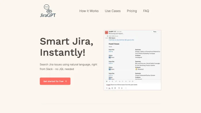 JiraGPT JiraGPT