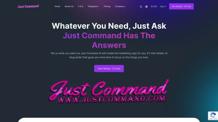 Just Command AI Just Command AI