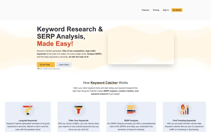 Keyword Catcher Keyword Catcher