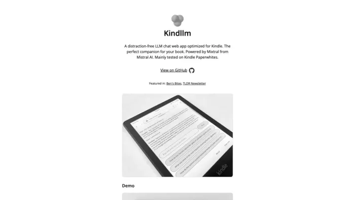 KindlLM KindlLM