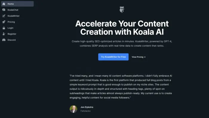 KoalaWriter KoalaWriter