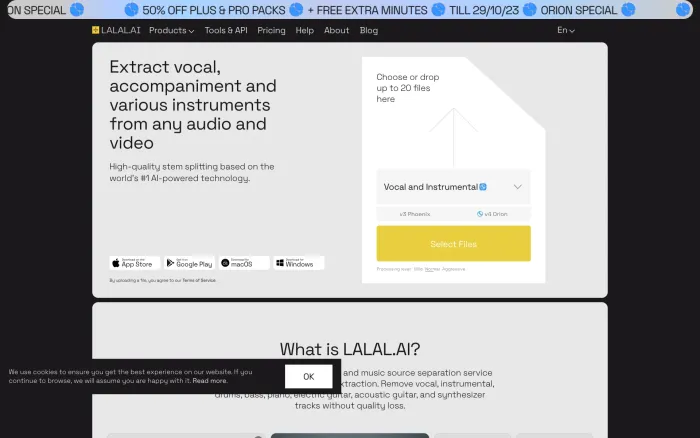 LALAL.AI LALAL.AI