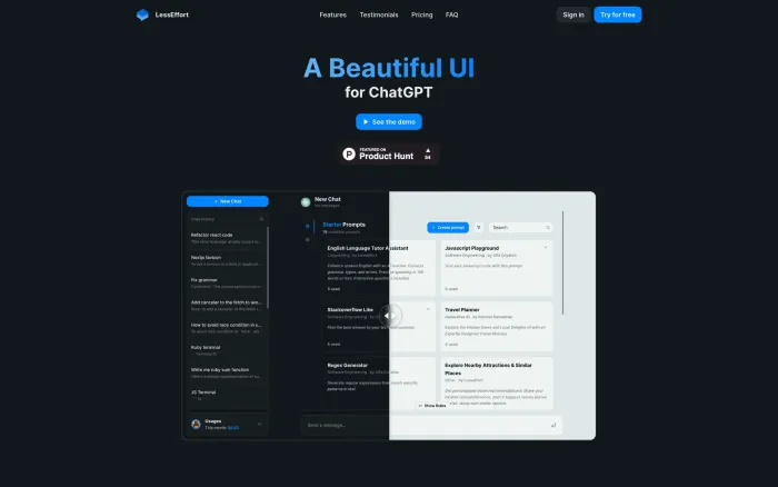 LessEffort.io LessEffort.io
