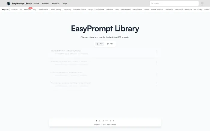EasyPrompt Library EasyPrompt Library