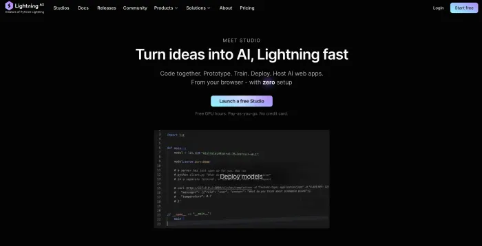 Lightning AI Lightning AI