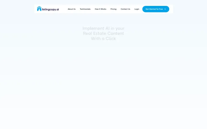 Listing Copy AI Listing Copy AI