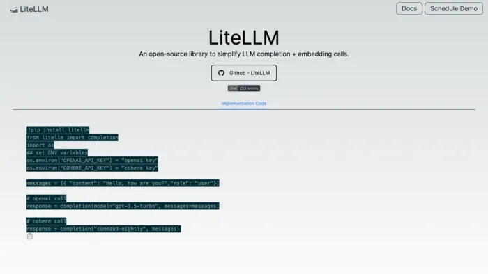 liteLLM liteLLM