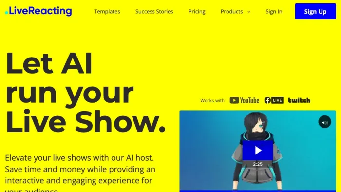 LiveReacting AI LiveReacting AI