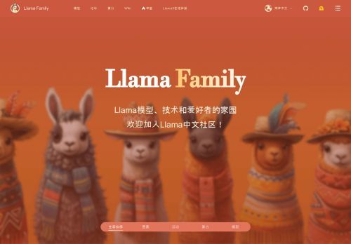 Llama Family Llama Family