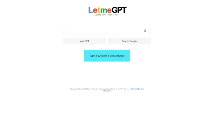 LetMeGPT LetMeGPT
