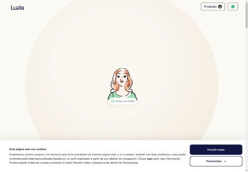 Luzia: Your intelligent assistant at a click Luzia: Your intelligent assistant at a click