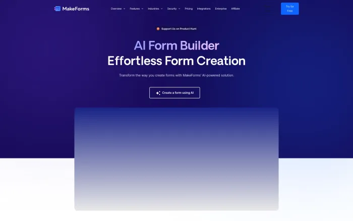 MakeForms AI Form Builder MakeForms AI Form Builder