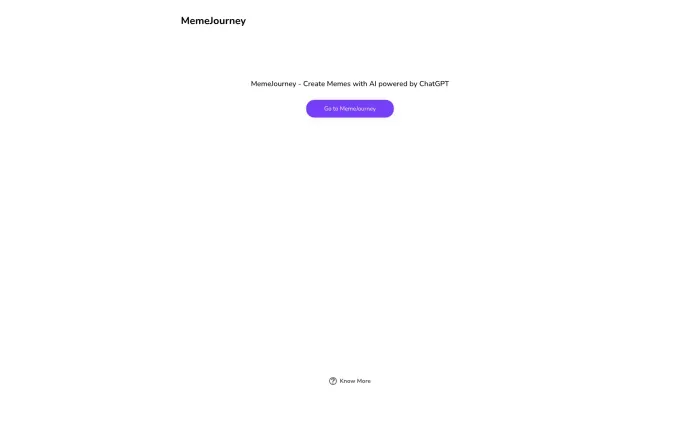 Memejourney – ChatGPT for memes Memejourney – ChatGPT for memes