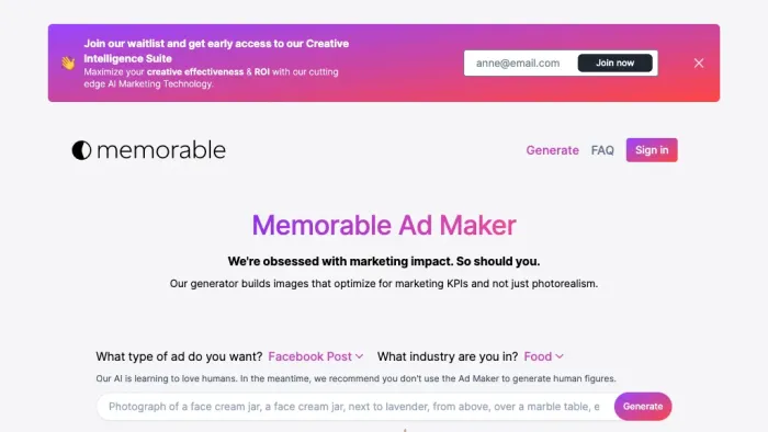 Memorable Ad Maker Memorable Ad Maker