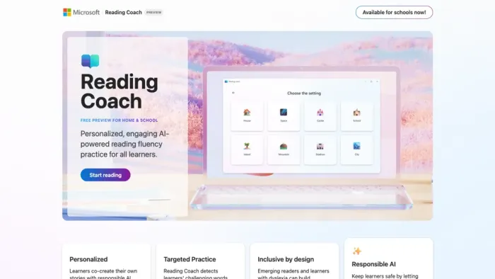 Microsoft Reading Coach Microsoft Reading Coach