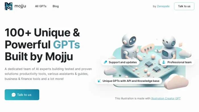 Mojju - 100+ custom GPTs for OpenAI Mojju - 100+ custom GPTs for OpenAI