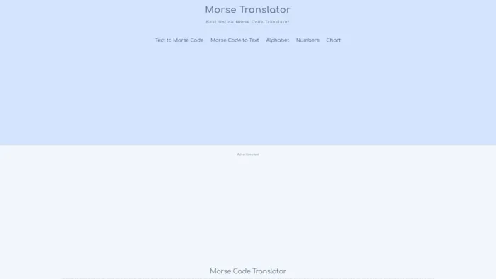 Morse Translator Morse Translator
