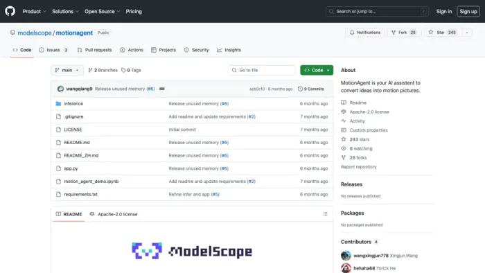 Motionagent Motionagent