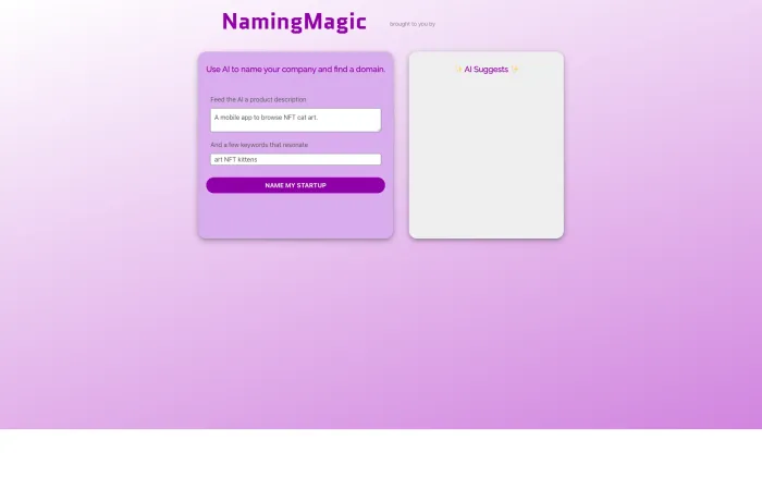 Naming Magic Naming Magic