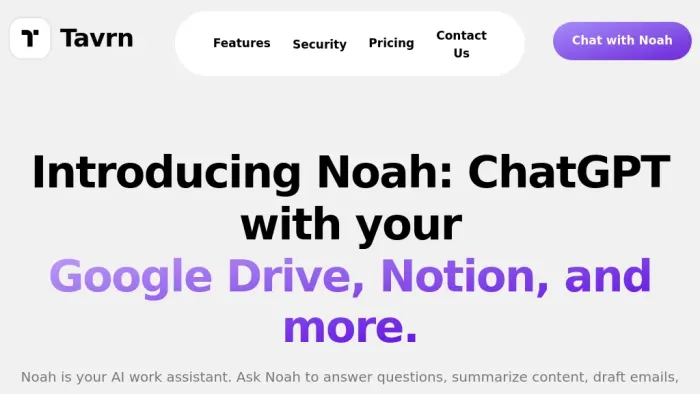 Noah AI Noah AI